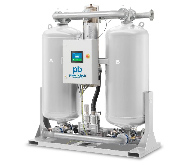 PB Series Blower Purge Desiccant Dryers Pneumatech USA and Canada