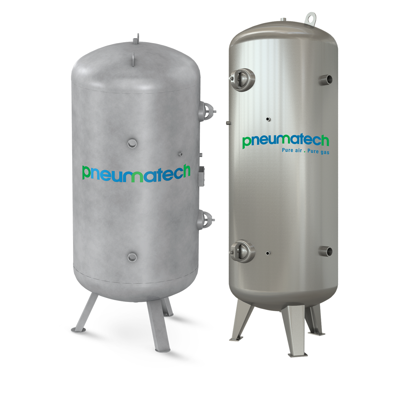 ASME certified compressed air receiver tanks